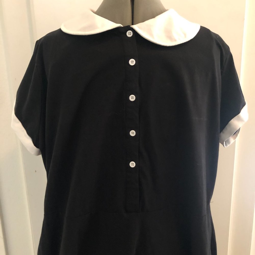 Plus Size Halloween Costume Wednesday Addams 2X